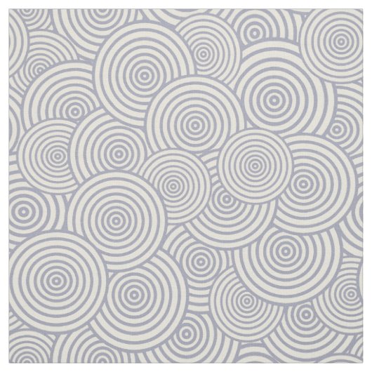 Concentric Circle Patroon Neutraal Geometrisch Her Stof (Swatch)