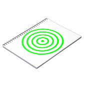 Concentric Circle Spiral Photo Notitieboek (Linkerzijde)