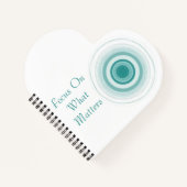 Concentric Focus - Modern Cover Art Notitieboek (Voorkant)