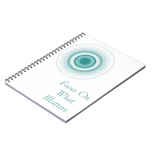 Concentric Focus - Modern Cover Art Notitieboek (Linkerzijde)