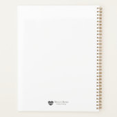 Concentric Focus - Modern Cover Art Planner (Achterkant)