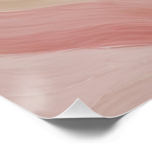 Concentric Heart Blossom Perfect Poster (Hoek)