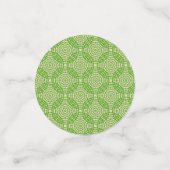 Concentric Leaf Rings (Tegel) van Kenneth Yoncich Confetti (Kleine voorkant)