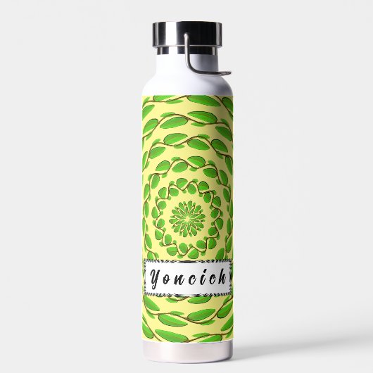 Concentric Leaf Rings van Kenneth Yoncich Waterfles (Links)