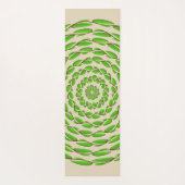 Concentric Leaf Rings van Kenneth Yoncich Yogamat (Achterkant)