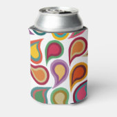 Concentric Paisleys Blikjeskoeler (Blikje Achterkant)