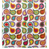 Concentric Paisleys Douchegordijn (Voorkant)