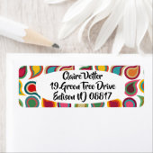 Concentric Paisleys Etiket (Insitu)