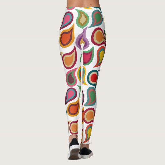 Concentric Paisleys Leggings (Achterkant)