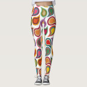 Concentric Paisleys Leggings (Voorkant)