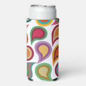 Concentric Paisleys Seltzer Blikjeskoeler (Seltzer Achterkant)