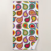 Concentric Paisleys Strandlaken (Voorkant)