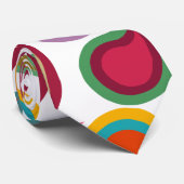 Concentric Paisleys Stropdas (Opgerold)