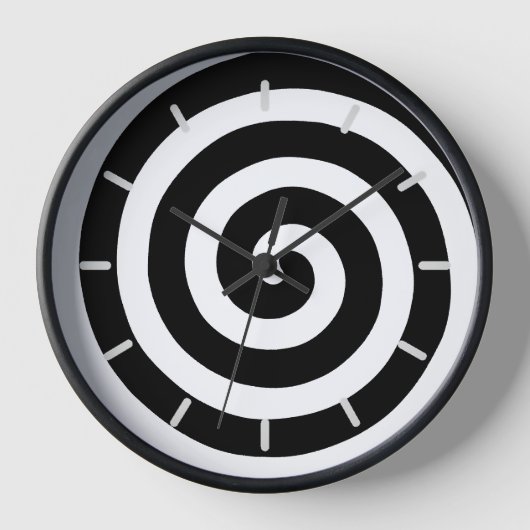 Concentric Spiral in Black & White  (Voorkant)