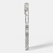 Concentric Squares Line Art Case-Mate iPhone Case (Achterkant / Links)