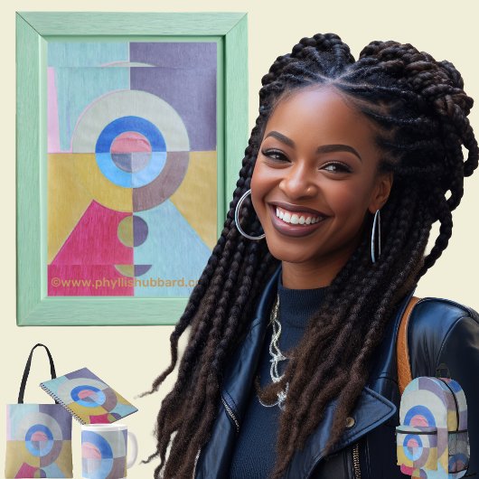 Concentric Wrapping Paper Cadeaupapier