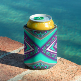 Concentrisch cirkelde naar het Abstracte punt Blikjeskoeler