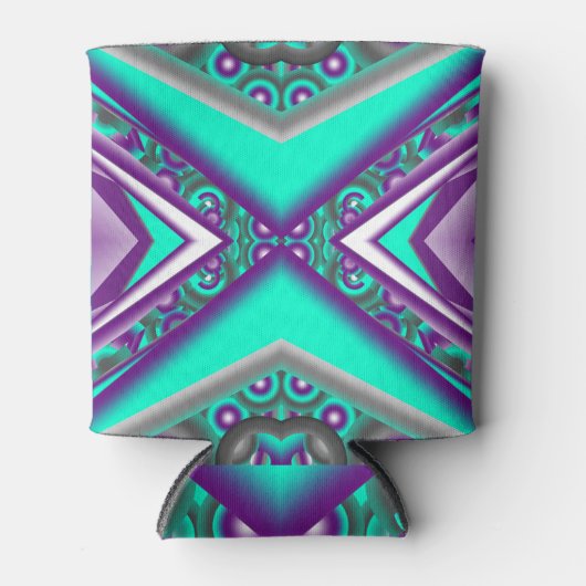 Concentrisch cirkelde naar het Abstracte punt Blikjeskoeler (Voorkant)