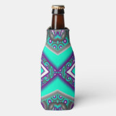 Concentrisch cirkelde naar het Abstracte punt Flesjeskoeler (Fles Voorkant)