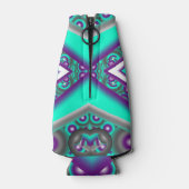 Concentrisch cirkelde naar het Abstracte punt Flesjeskoeler (Achterkant)