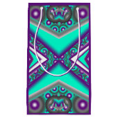 Concentrisch cirkelde naar het Abstracte punt Klein Cadeauzakje (Voorkant)