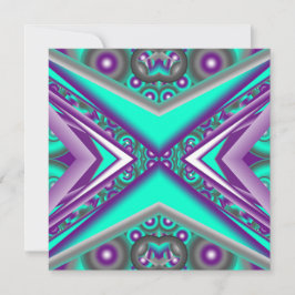 Concentrisch cirkelde naar het Abstracte punt Notitiekaartje