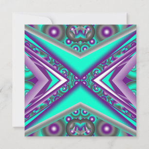 Concentrisch cirkelde naar het Abstracte punt Notitiekaartje