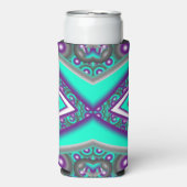 Concentrisch cirkelde naar het Abstracte punt Seltzer Blikjeskoeler (Seltzer Voorkant)