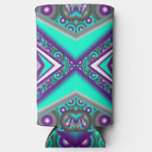 Concentrisch cirkelde naar het Abstracte punt Seltzer Blikjeskoeler (Voorkant)