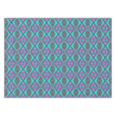 Concentrisch cirkelde naar het Abstracte punt Tafelkleed (Voorkant (Horizontaal))