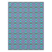 Concentrisch cirkelde naar het Abstracte punt Tafelkleed (Voorkant)