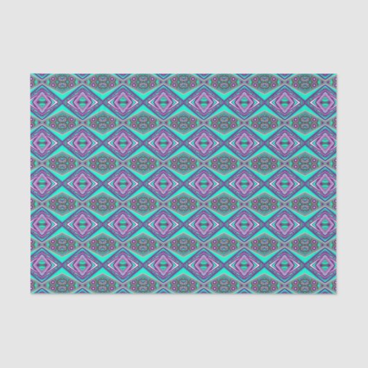 Concentrisch cirkelde naar het Abstracte punt Tissuepapier (Voorkant)