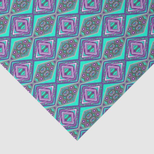 Concentrisch cirkelde naar het Abstracte punt Tissuepapier (Detail)