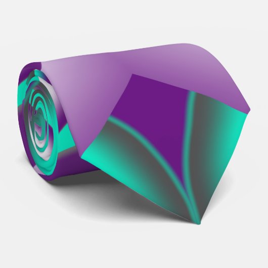 Concentrisch cirkelde naar het punt stropdas (Opgerold)