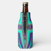 Concentrische cirkels getrokken naar het punt Abst Flesjeskoeler (Fles Achterkant)