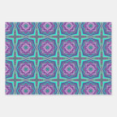 Concentrische cirkels getrokken naar het punt Abst Inpakpapier Vel (Voorkant 3)