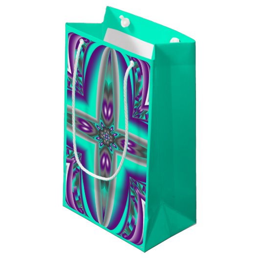 Concentrische cirkels getrokken naar het punt Abst Klein Cadeauzakje (Voorkant Gekanteld)