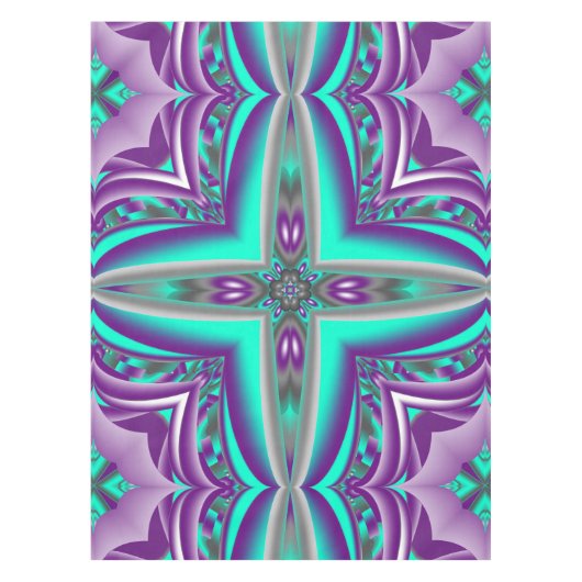 Concentrische cirkels getrokken naar het punt Abst Tafelkleed (Voorkant)