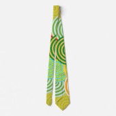 Concentrische cirkels stropdas (Achterkant)