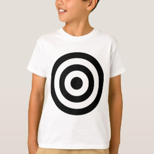 Concentrische cirkels t-shirt