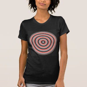 Concentrische cirkels T-Shirt voor vrouwen