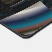 Concentrische halfronden bureaumat (Hoek)