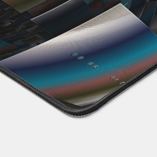 Concentrische halfronden bureaumat (Hoek)