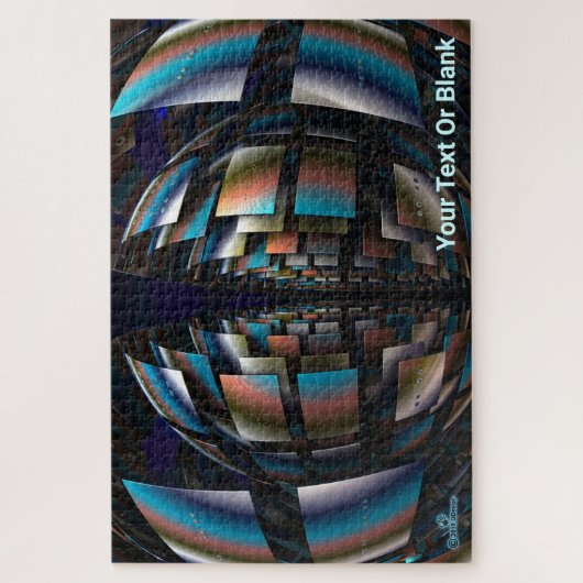 Concentrische halfronden legpuzzel (Verticaal)