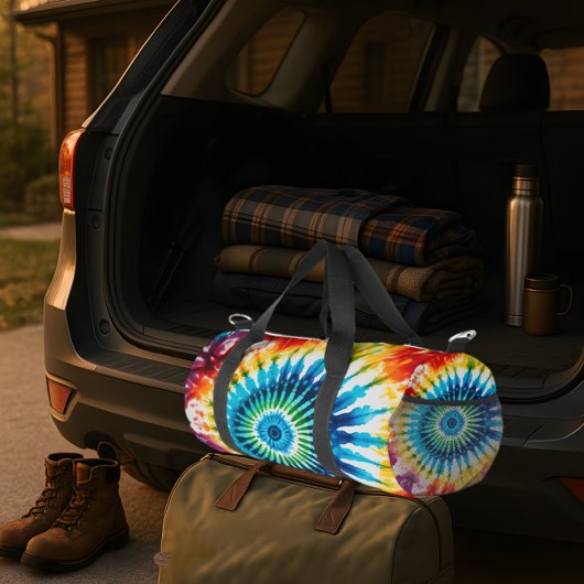 Concentrische Regenboog Tie Dye Kit Tas