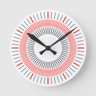 Concentrische Stralen 03 Ronde Klok