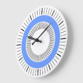 Concentrische Stralen - het Blauw van het Baby Grote Klok (Hoek)