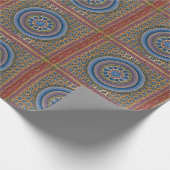 Concentrische verlichting cadeaupapier (Hoek)