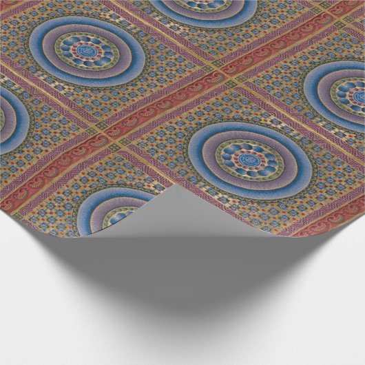 Concentrische verlichting cadeaupapier (Hoek)