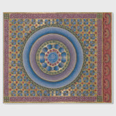 Concentrische verlichting cadeaupapier (Vlak)